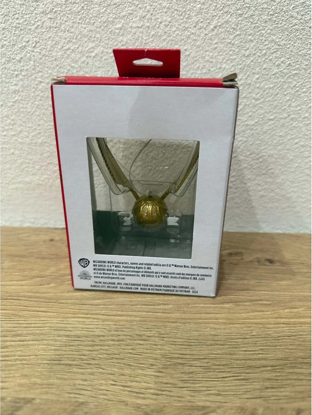 Hallmark Keepsake Christmas Tree Ornament Harry Potter Golden Snitch Wizard 2022